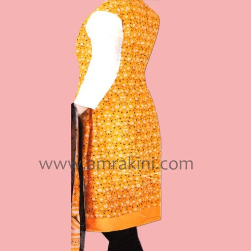 Mixed Yellow Salwar Kamiz – AB 2486 - Image 2