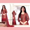 Mixed Maroon Salwar Kamiz - AB 2201