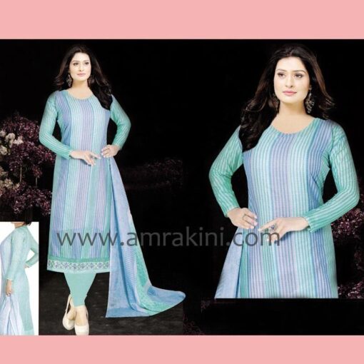 Mixed Maroon Salwar Kamiz - AB 2565 - Image 2