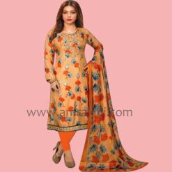 Mixed Brown Salwar Kamiz – AB 2609