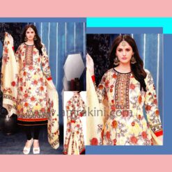 Mixed Orange Salwar Kamiz – AB 2614