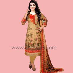Mixed Brown Salwar Kamiz – AB 2625