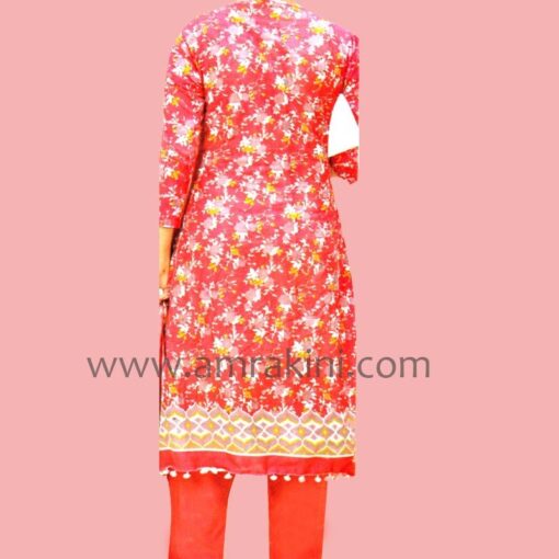 Mixed Pink Salwar Kamiz – AB 2634 - Image 2