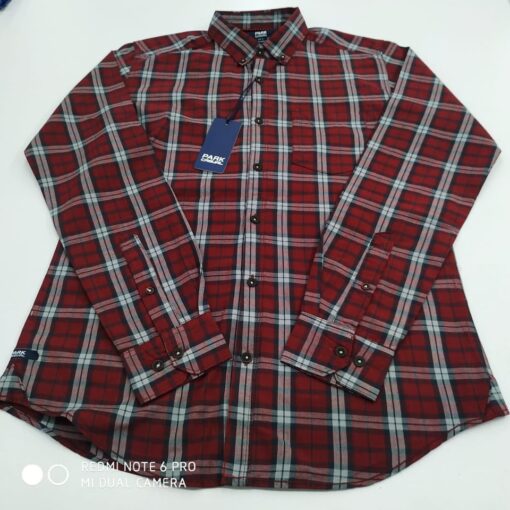 2020 New Stylish Long Sleeve check Shirts for Men - Image 3