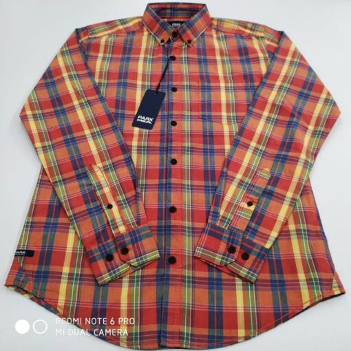 2020 New Stylish Long Sleeve check Shirts for Men - Image 5